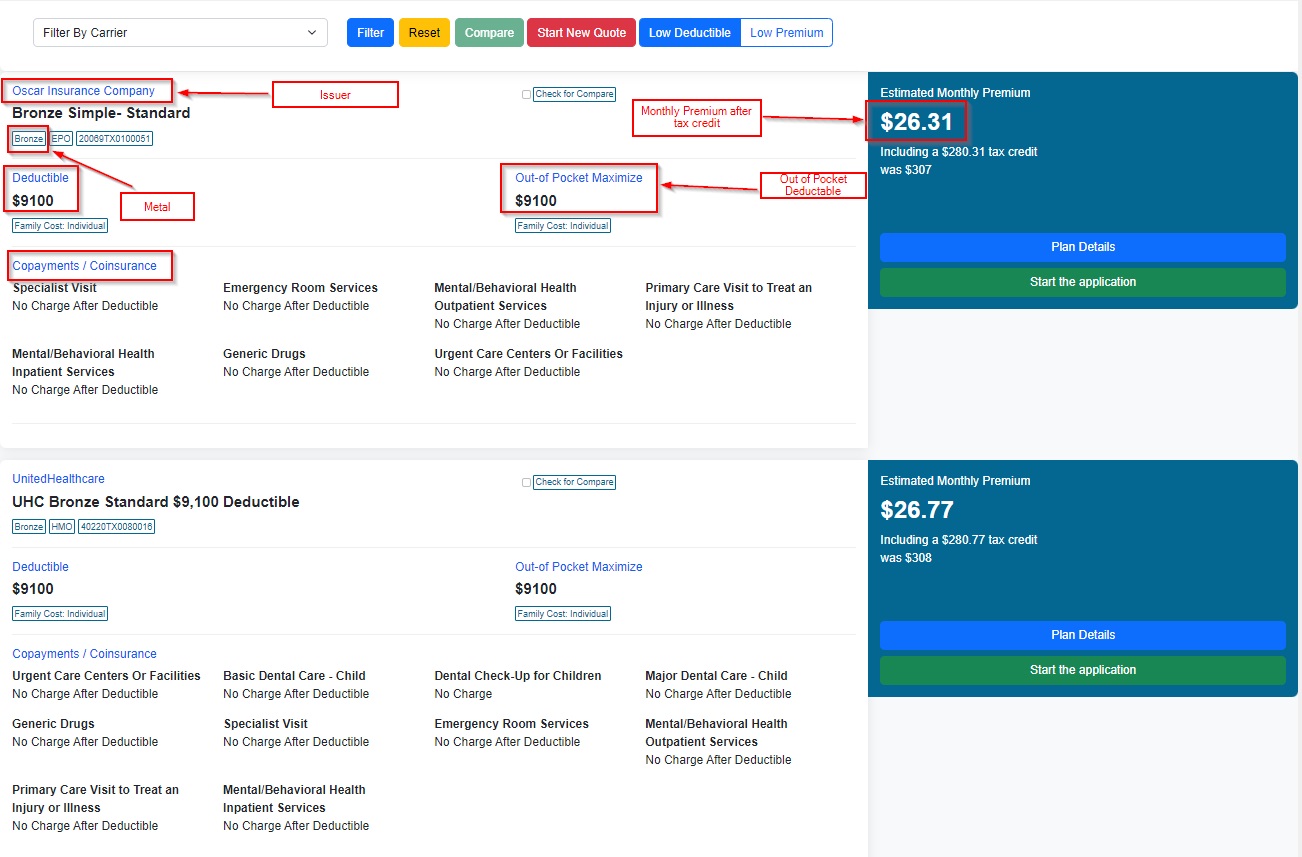 Marketplace search Plan